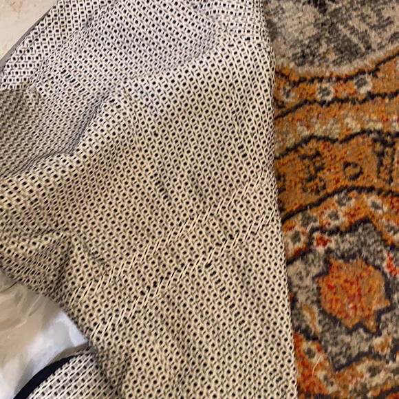 White and black A-Line Coat Size Small - Picture 7 of 7